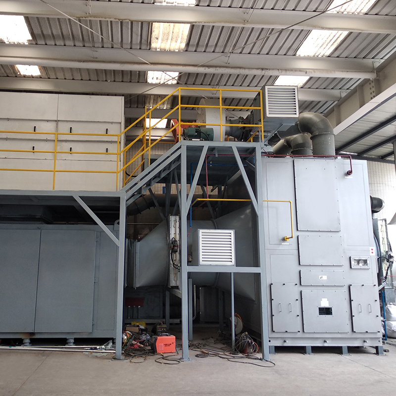 LQ-ADW-RTO Zeolite Rotary Concentrator (cylindryczny/typ dysku) ＋ Regeneracyjny utleniacz termiczny (RTO)